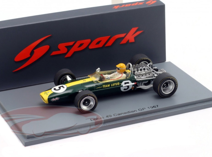 LOTUS 49  Canadian GP (Mosport Park Ontario) Formula 1 Eppie Wietzes (1967)