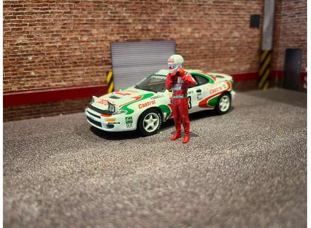 Фигурка Ка́рлос Сайнс / Carlos Sainz Toyota Rally Figure