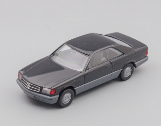 MERCEDES-BENZ 560 SEC C126, blackgray / gray