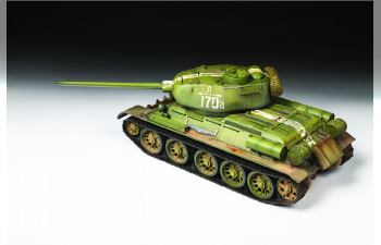 Сборная модель Советский средний танк Т-34/85 обр.1944 (Подарочный набор)