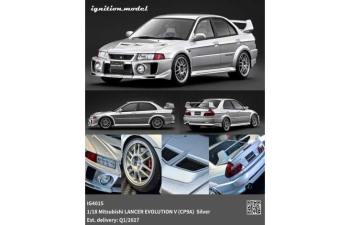 MITSUBISHI Lancer Evolution V (CP9A), silver