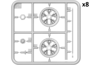 Сборная модель T-55 Al Faw Enigma Iraq Polish Made Base Military (1990)