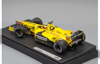 HONDA Jordan EJ11 Jarno Trulli, yellow / black