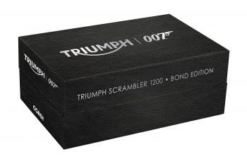 TRIUMPH 1200 Scrambler (2019) - 007 James Bond Edition, Black