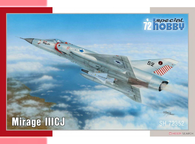 Сборная модель Mirage IIIC