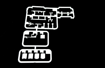 Сборная модель sWS 60cm Infrared Searchlight Carrier ‘UHU’