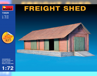 Сборная модель Наборы для диорам FREIGHT SHED