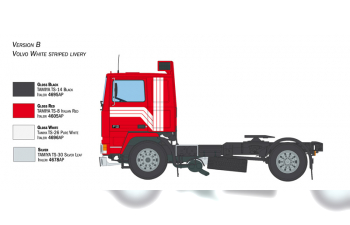 Сборная модель VOLVO F12 Intercooler (low roof) with accessories