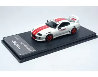 TOYOTA Supra JZA80 *Advan* (1994), white/red 