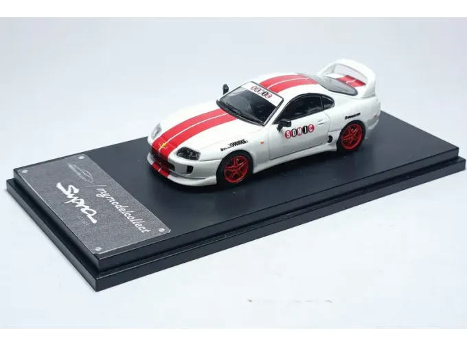 TOYOTA Supra JZA80 *Advan* (1994), white/red 