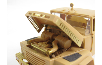 Фототравление КрАЗ-260 (Hobby Boss) кабина цветные приборные доски