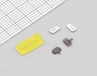 Противотуманные фары ФГ-152 с желтыми линзами