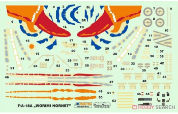 Сборная модель RAAF F/A-18A Worimi Hornet