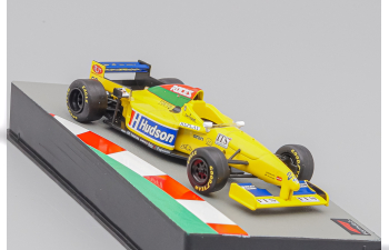 FORTI F1 Fg01 95b N 23 Season (1996) Andrea Montermini, yellow