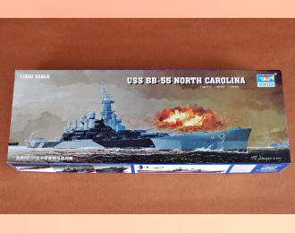 Сборная модель Американский линкор USS North Carolina BB-55
