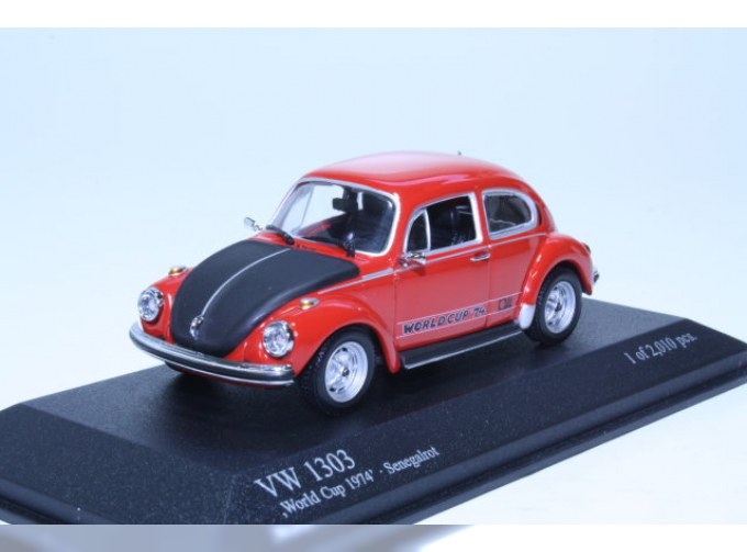 VOLKSWAGEN Käfer 1303 World Cup (1974), red/black