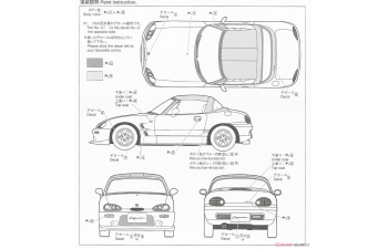 Сборная модель Suzuki CAPPUCCINO MOLA SPORTS EA11R (1991)