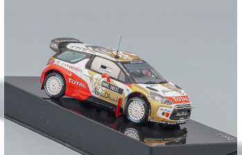 CITROEN DS3 WRC Citroën Abu Dhabi World Rally Team Presentation (2013), white