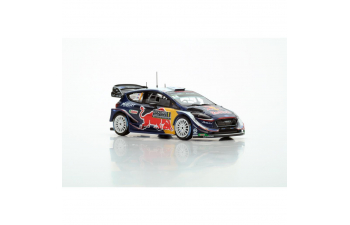 Ford Fiesta WRC M-Sport Ford WRT #1 Winner Rally Monte Carlo 2018 S. Ogier - J. Ingrassia