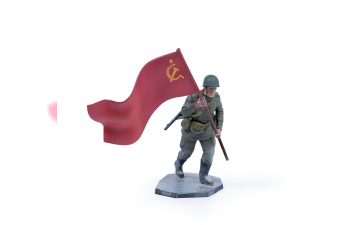 Сборная модель Советская пехота. Взятие Берлина 1945 г.