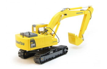 Экскаватор KOMATSU PC200LC, yellow