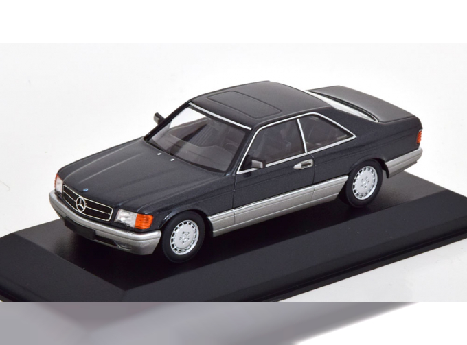 MERCEDES-BENZ 560 SEC C126 Coupe (1986), dark grey metallic