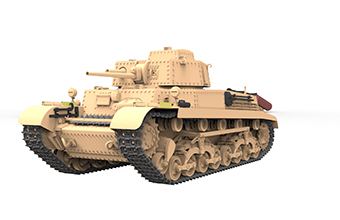 Сборная модель TURAN I Hungarian Medium Tank 40M