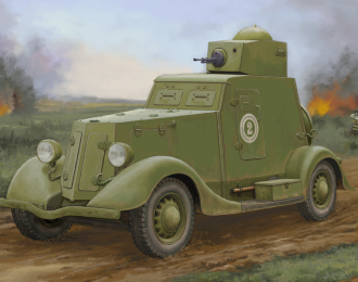 Сборная модель Soviet BA-20 Armored Car Mod.1939