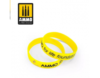 AMMO for Life Foundation Bracelet – 170,00 mm (Yellow) SMALL