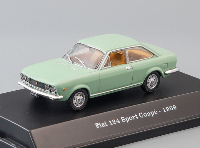 FIAT 124 Sport Coupe (1969), green