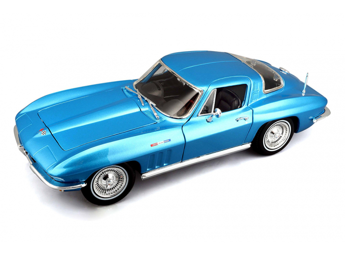 CHEVROLET Corvette (1965), light blue metallic