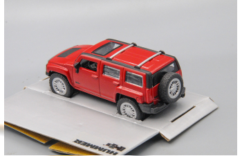 HUMMER H3, red