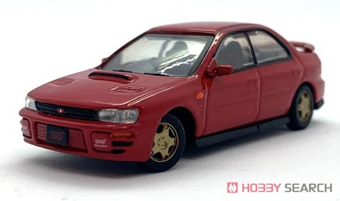 SUBARU Impreza WRX LHD (1994), red