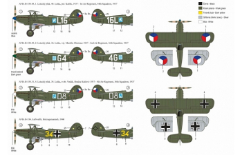 Сборная модель Avia B-534 1st version