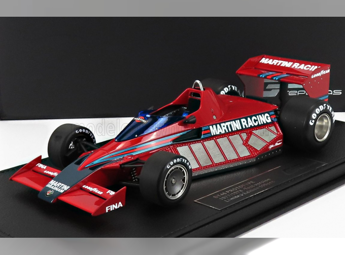 BRABHAM F1 Bt46 Alfa Romeo Prototype Martini Racing N 0 1977 - Con Vetrina - With Showcase, Red