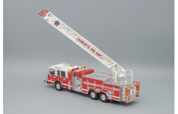 SMEAL Spartan Gladiator 105 RM Ladder "Charlotte Fire Department" (2014), red / white