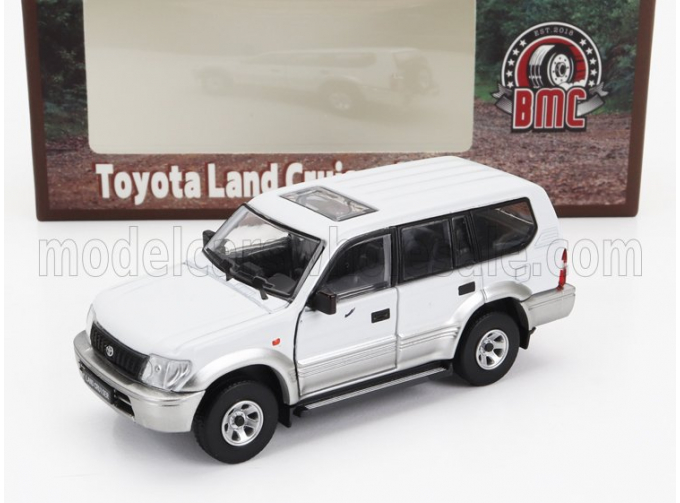 TOYOTA Land Cruiser Lc95 (2008), White Silver