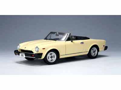 FIAT 124 Spider, red