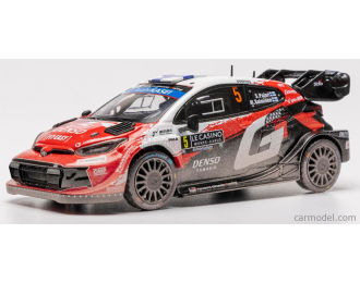 TOYOTA Yaris GR WRC RALLY1 HYBRID TEAM TOYOTA GAZOO RACING WRT (dirty version) N 5 RALLY MONTECARLO 2026 SAMI PAJARI - MARKO SALMINEN