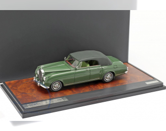 ROLLS ROYCE Silver Cloud H.J. Mulliner Cabriolet 4-двери #LLCB15 (закрытый) 1962 Green