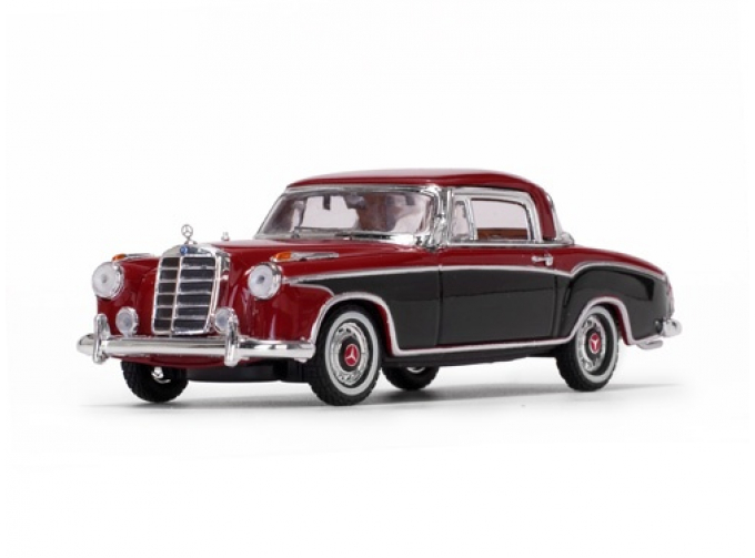 Mercedes-Benz 220SE 1958 W128 купе красный с черным