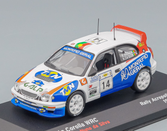 TOYOTA Corolla WRC #14 Rally Acropolis Madeira - Silva (1998), white