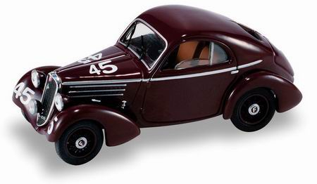 FIAT 508 CS Balilla Berlinetta Mille Miglia 1936, Marazza/Benedetti, бордовый