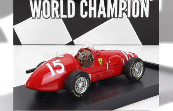 FERRARI F1 500 F2 N 15 World Champion Winner English Gp Alberto Ascari 1952, Red