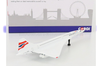 AEROSPATIALE Concorde Airplane (1969), White