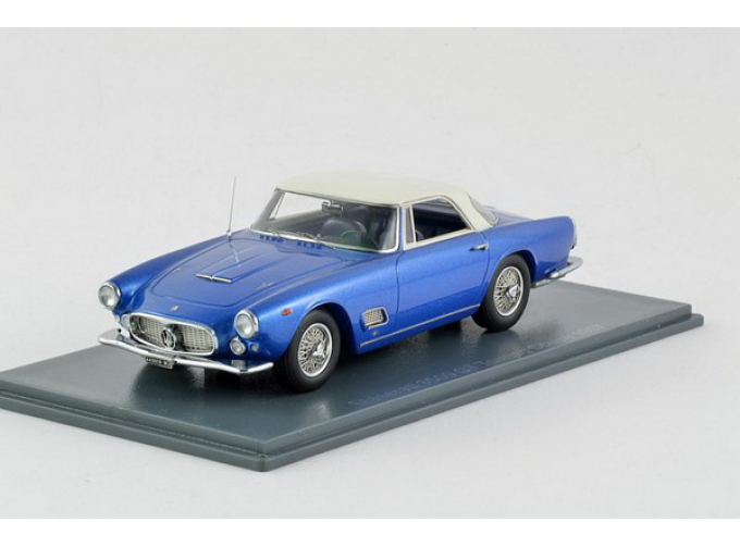 MASERATI 3500 GT Touring Coupe (1957), metallic blue / white