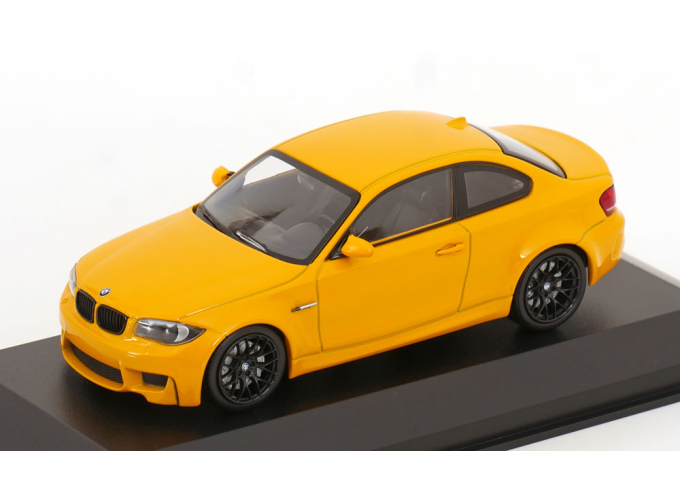 BMW 1-series M Coupe (2011), yellow