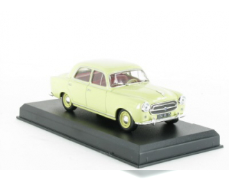 PEUGEOT 403 1955, серия Auto Plus La Collection 78, светло-желтый