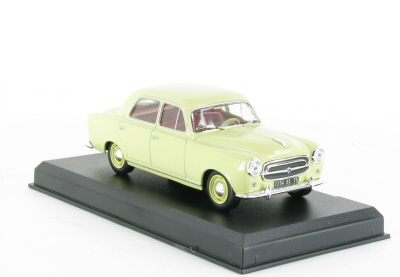 PEUGEOT 403 1955, серия Auto Plus La Collection 78, светло-желтый