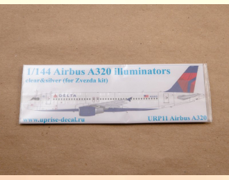 Декаль для Airbus A320 for Zvezda kit